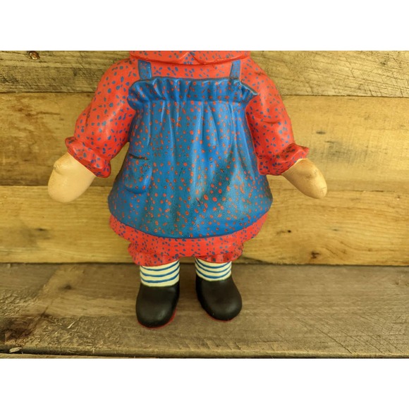 Vintage 70s Raggedy Ann Handmade Ceramic Figure - Picture 7 of 10